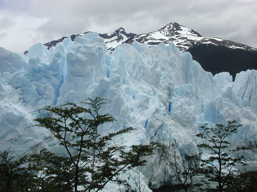 The glacier 'Perito Moreno' in the 'Los Glaciares' National Park in Patagonia, Argentina.