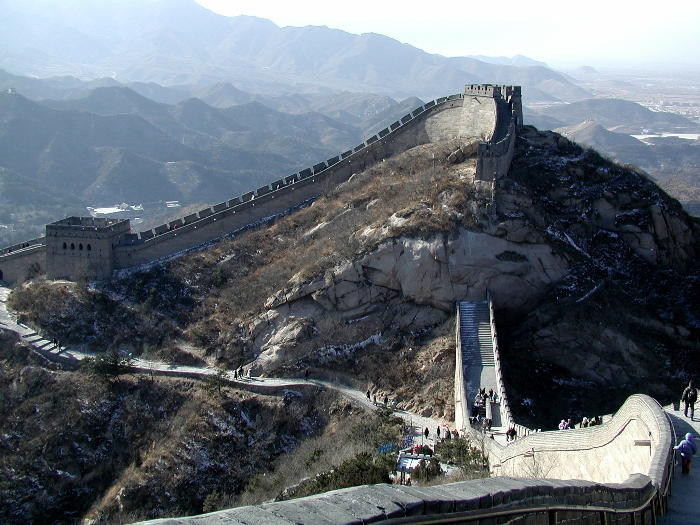 The Great Wall, China.